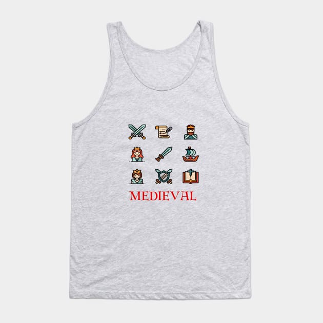 Medieval Tank Top by cypryanus